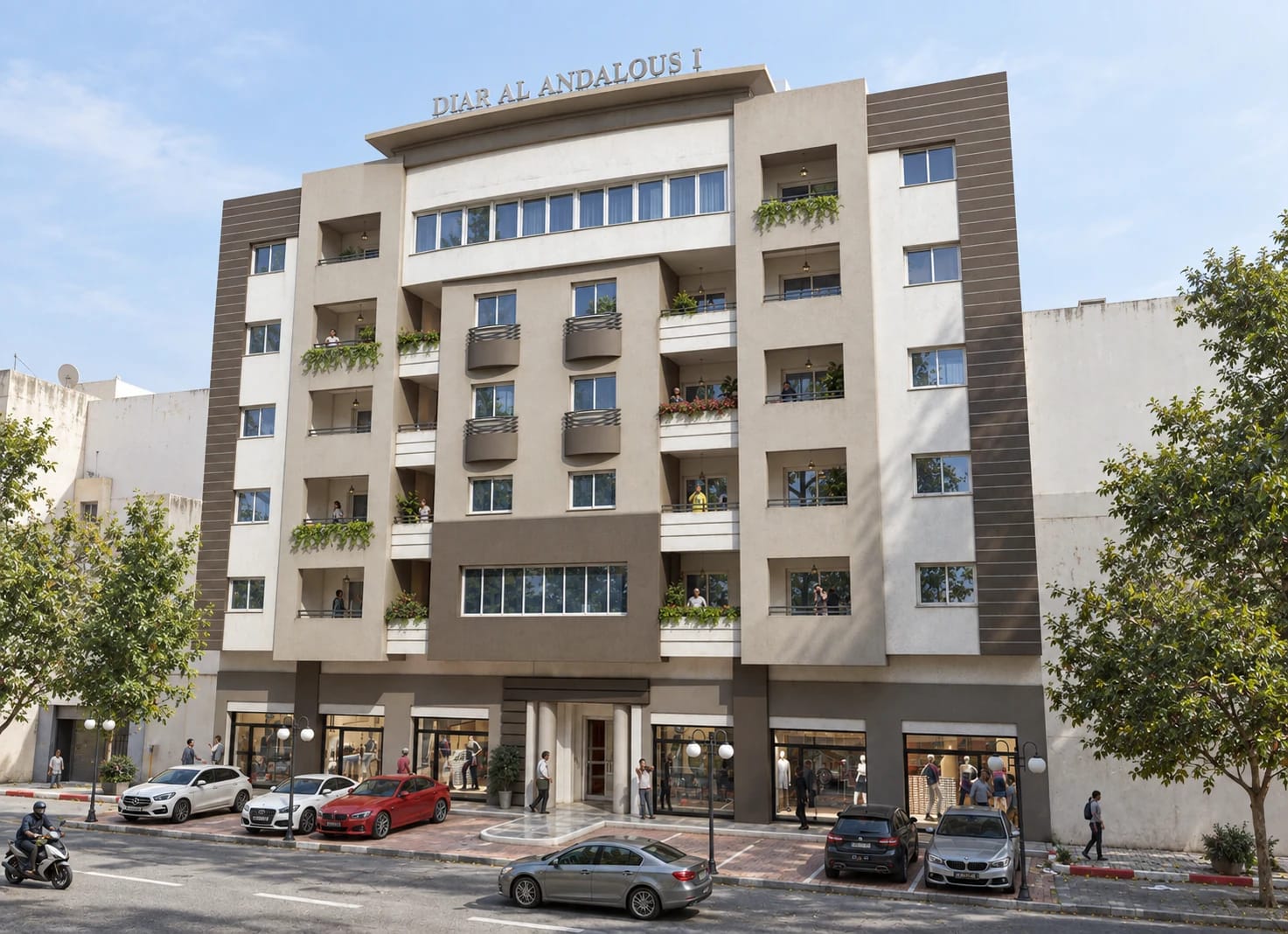 Façade · Visualisation photoréaliste