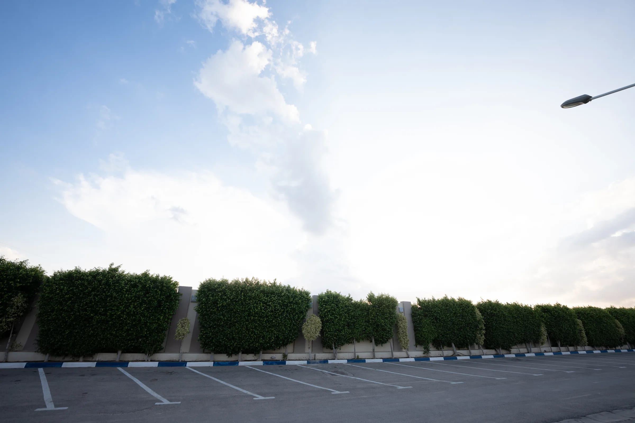 Parking intérieur du complexe