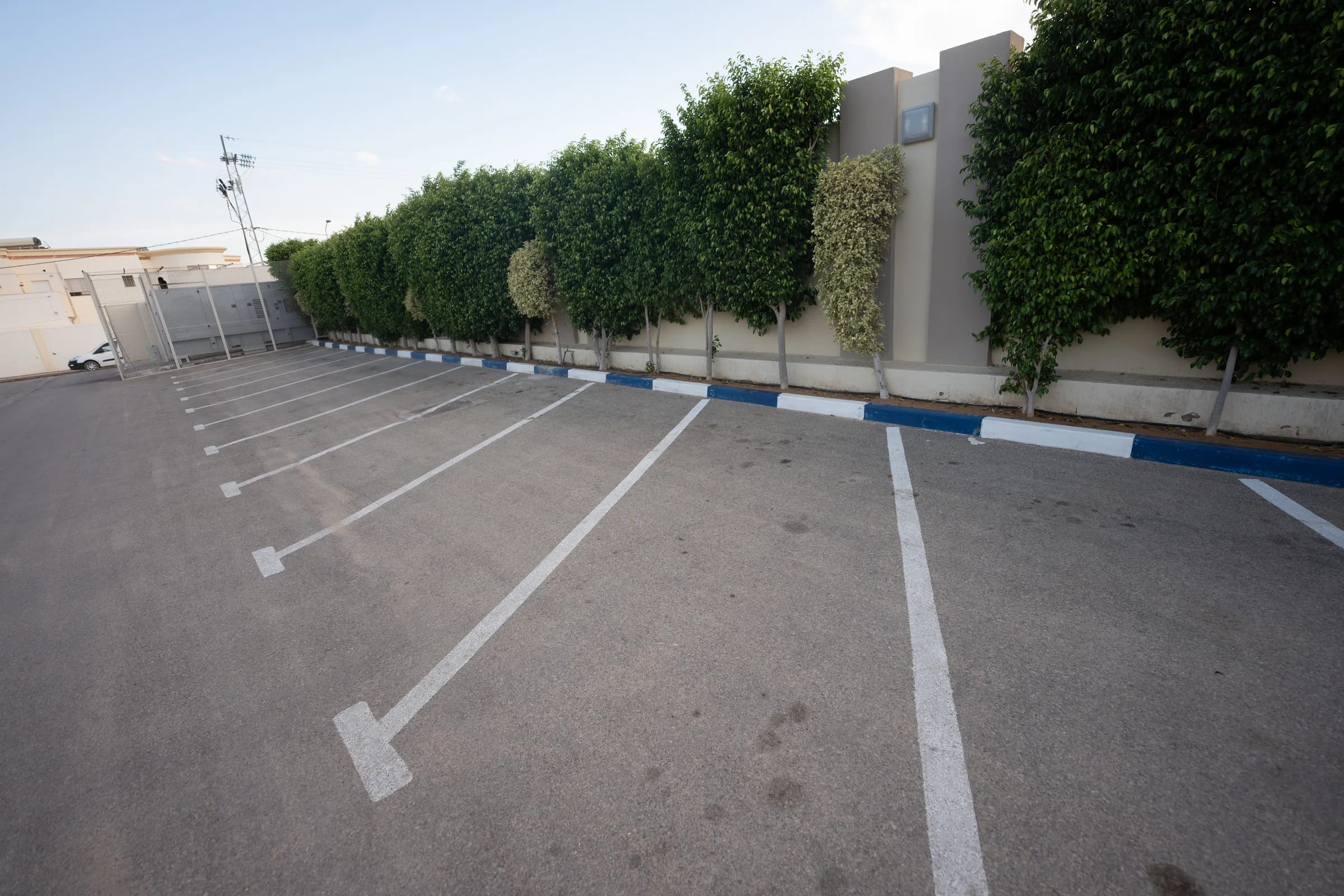 Parking intérieur du complexe