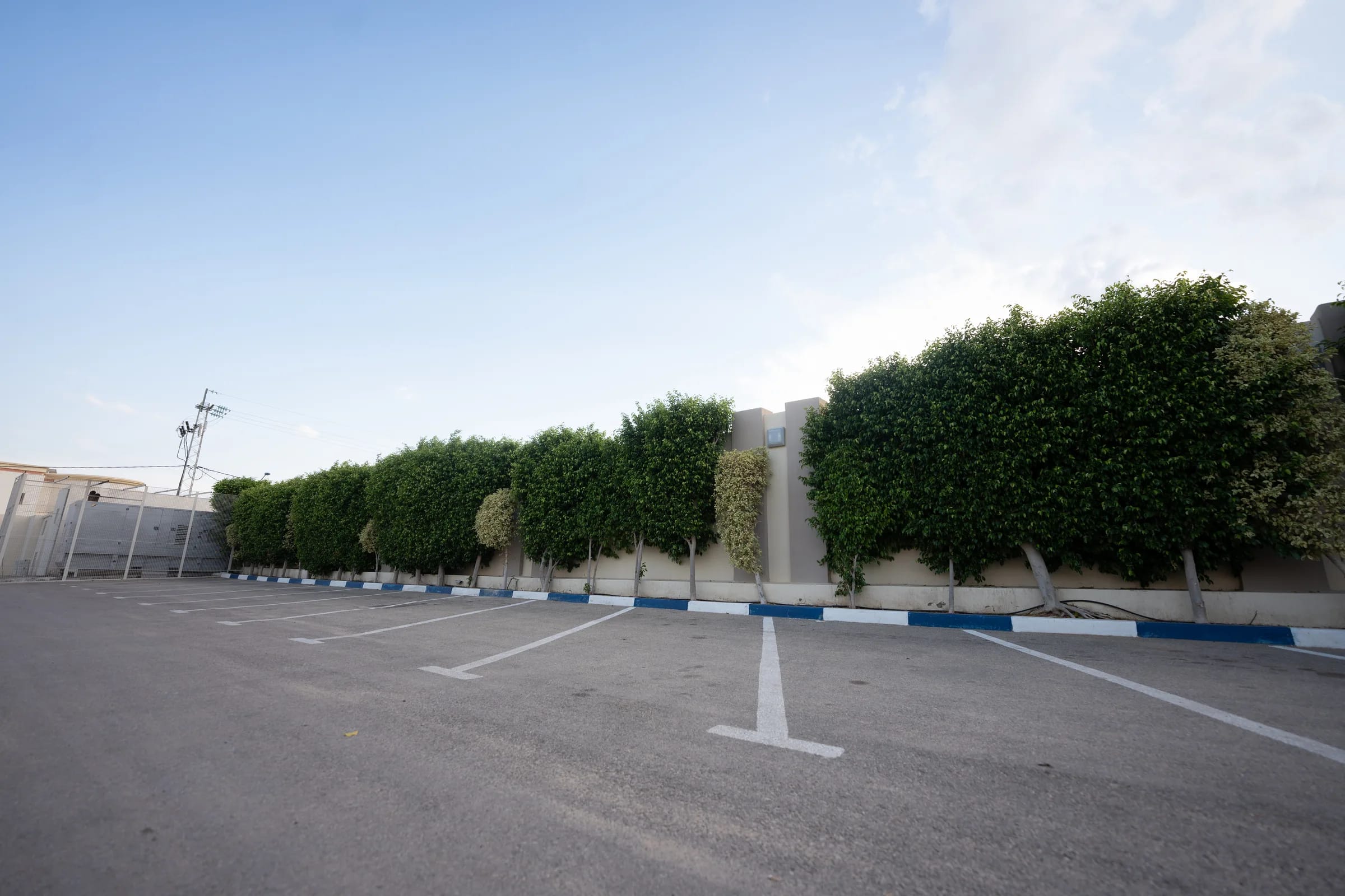 Parking intérieur du complexe