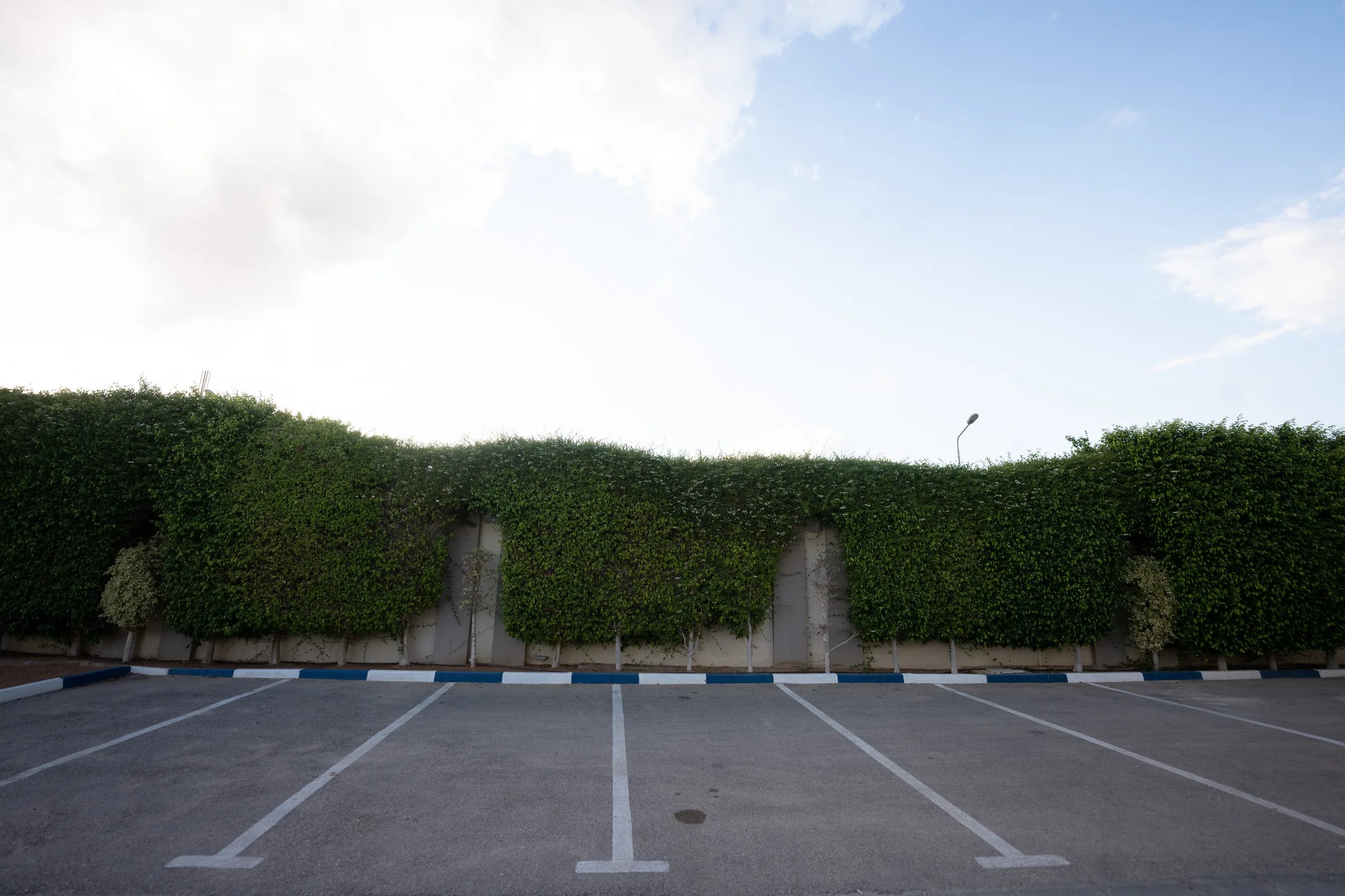 Parking intérieur du complexe