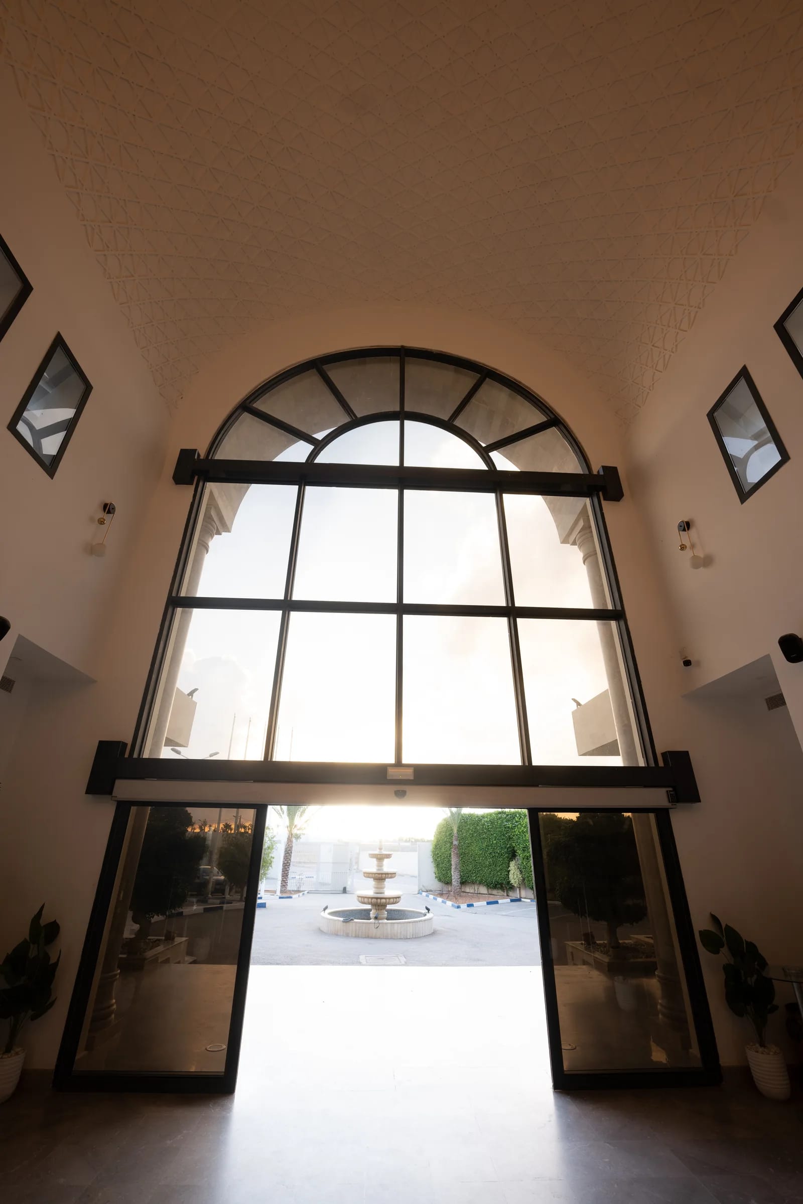 Hall d’accueil du complexe