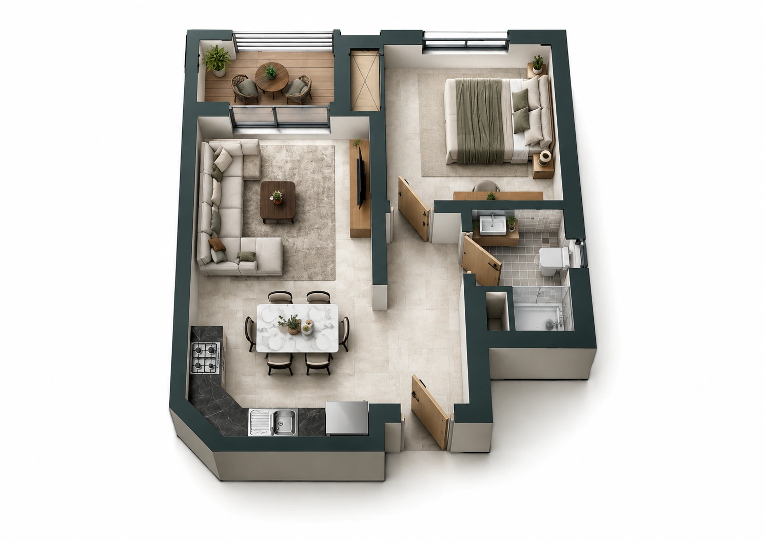 Your interior in 3D A44