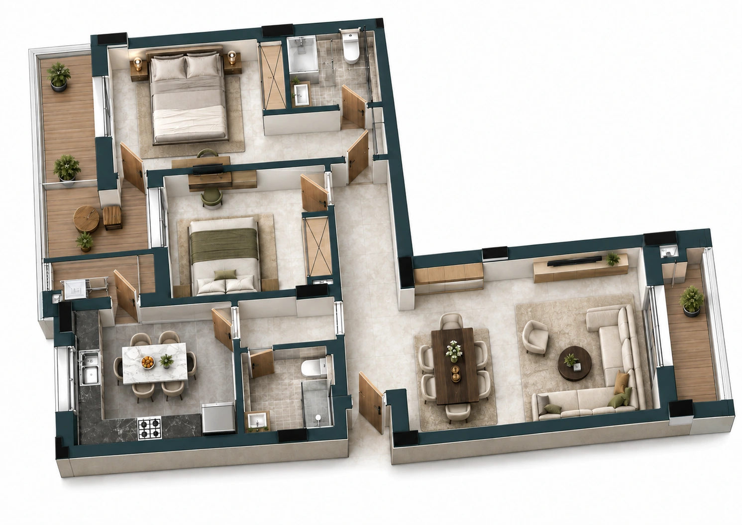 Votre intérieur en 3D B13