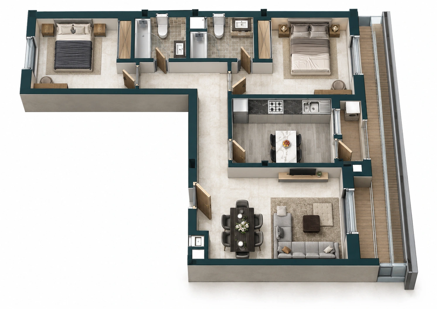 Your interior in 3D B53
