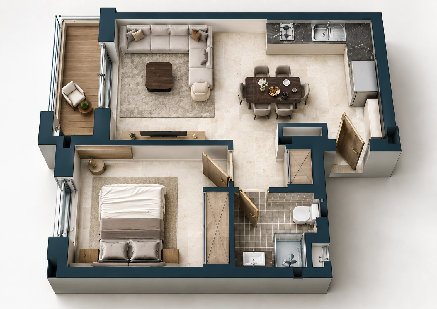 Votre intérieur en 3D B54