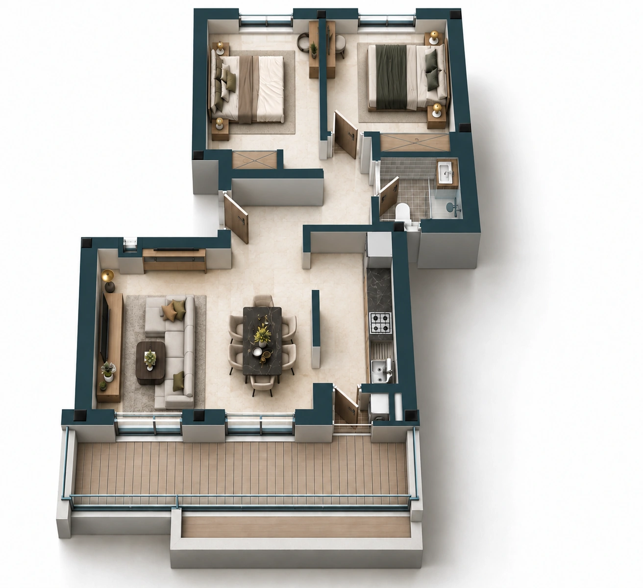 Your interior in 3D C54