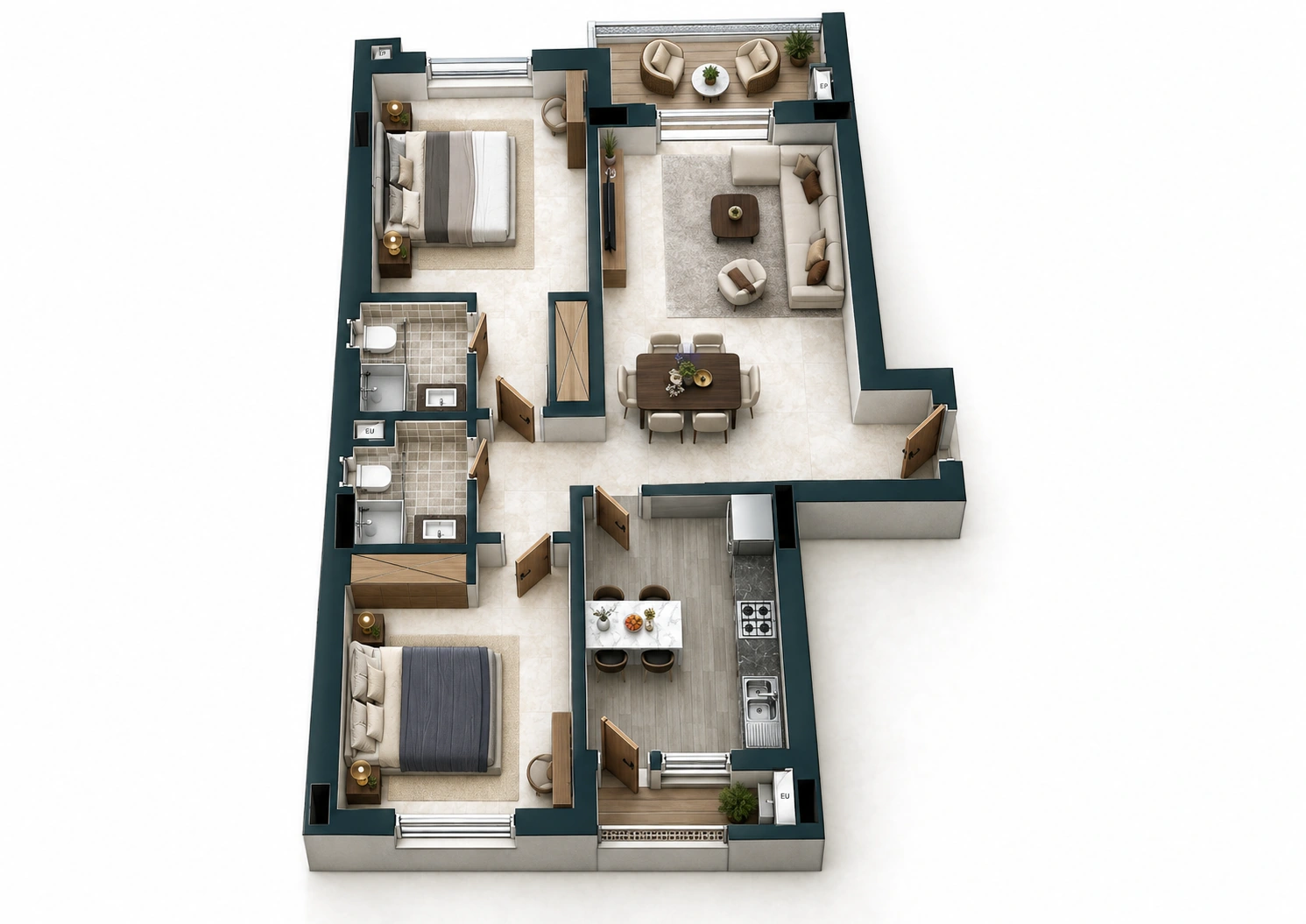 Votre intérieur en 3D D15