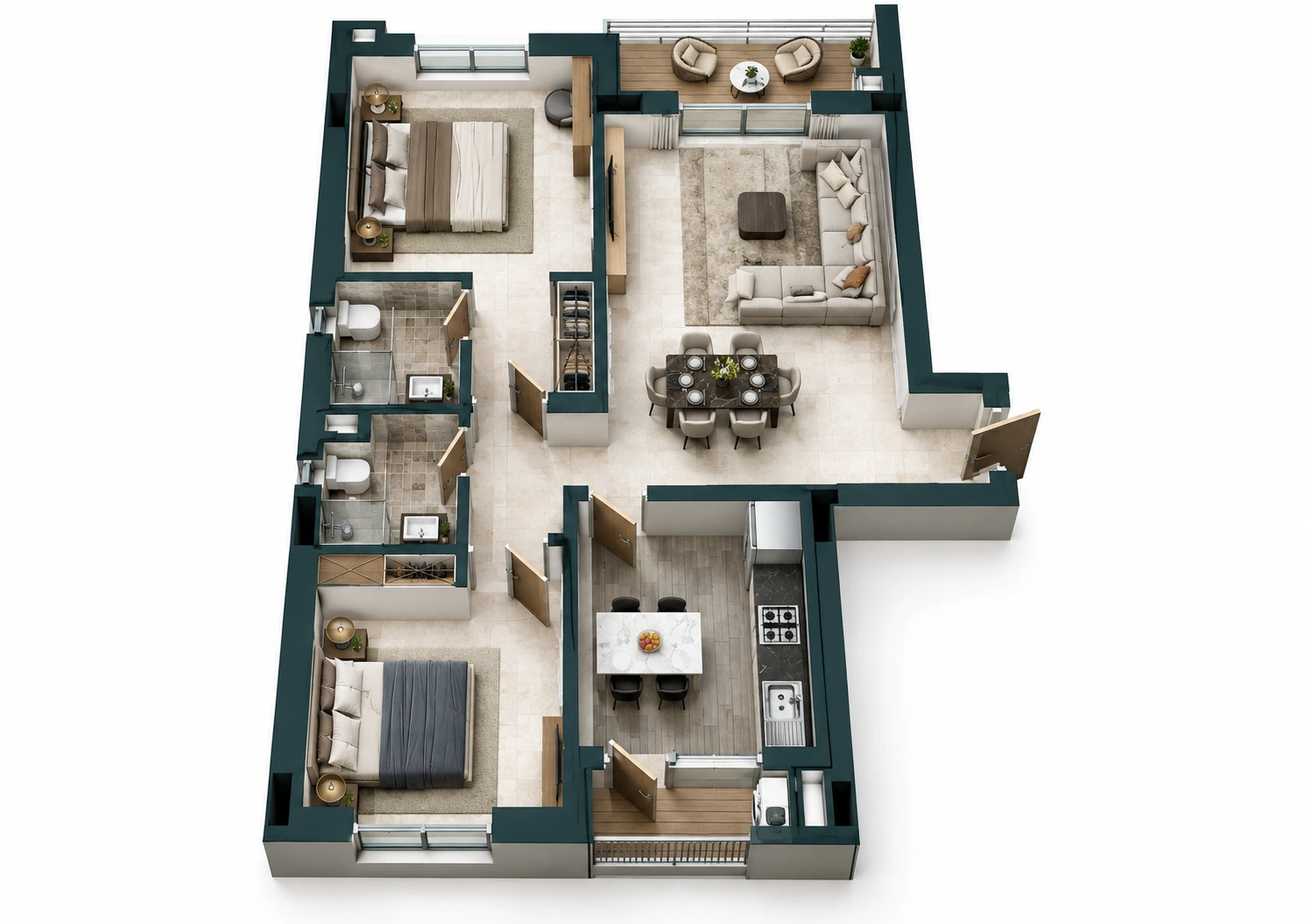 Votre intérieur en 3D D35