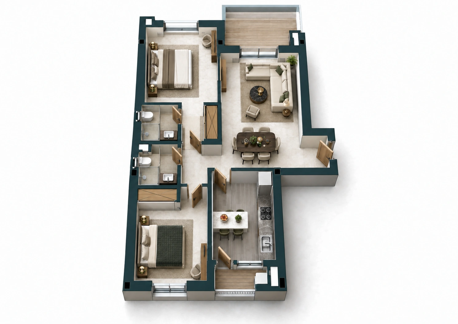 Your interior in 3D D53