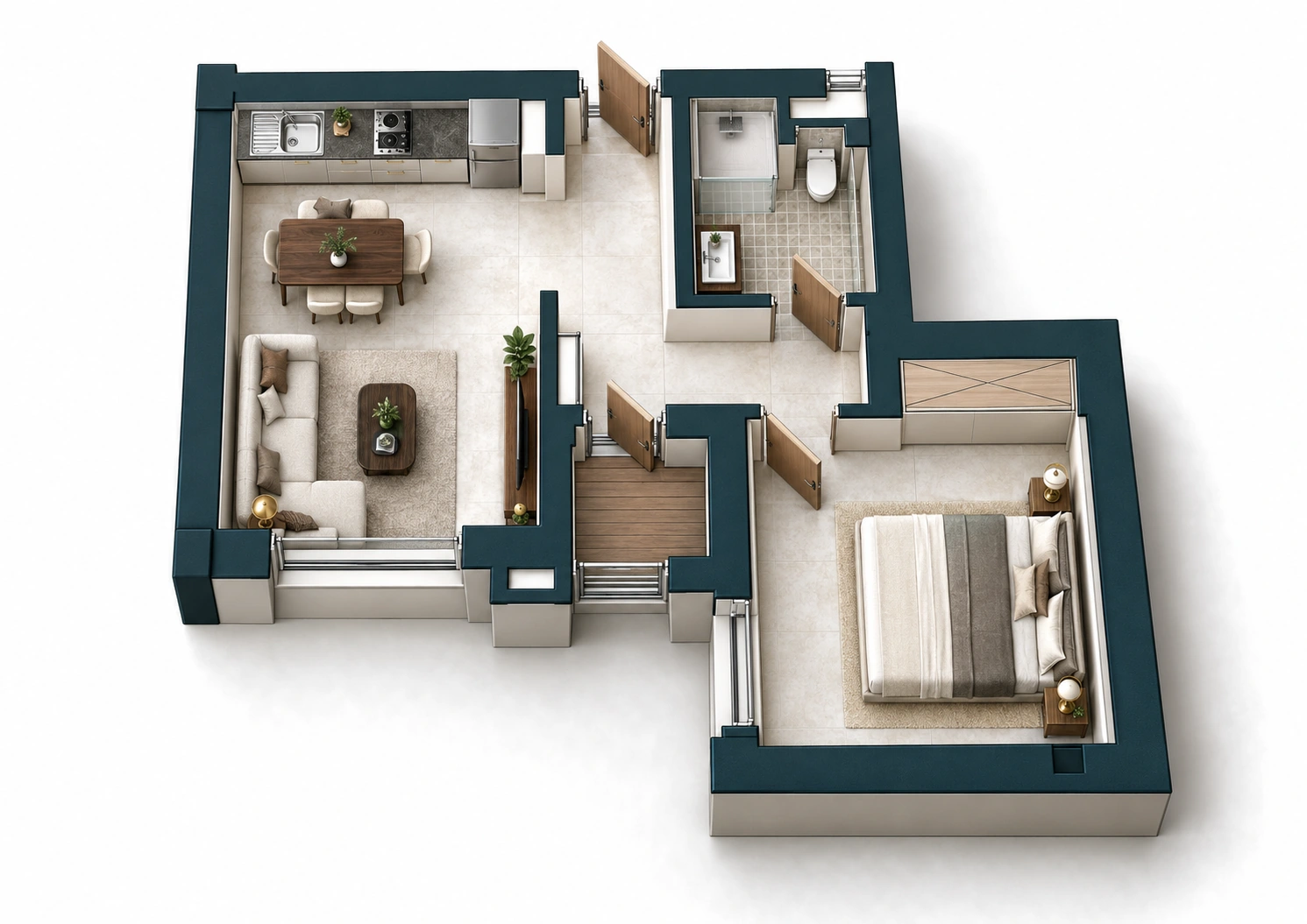Your interior in 3D D54
