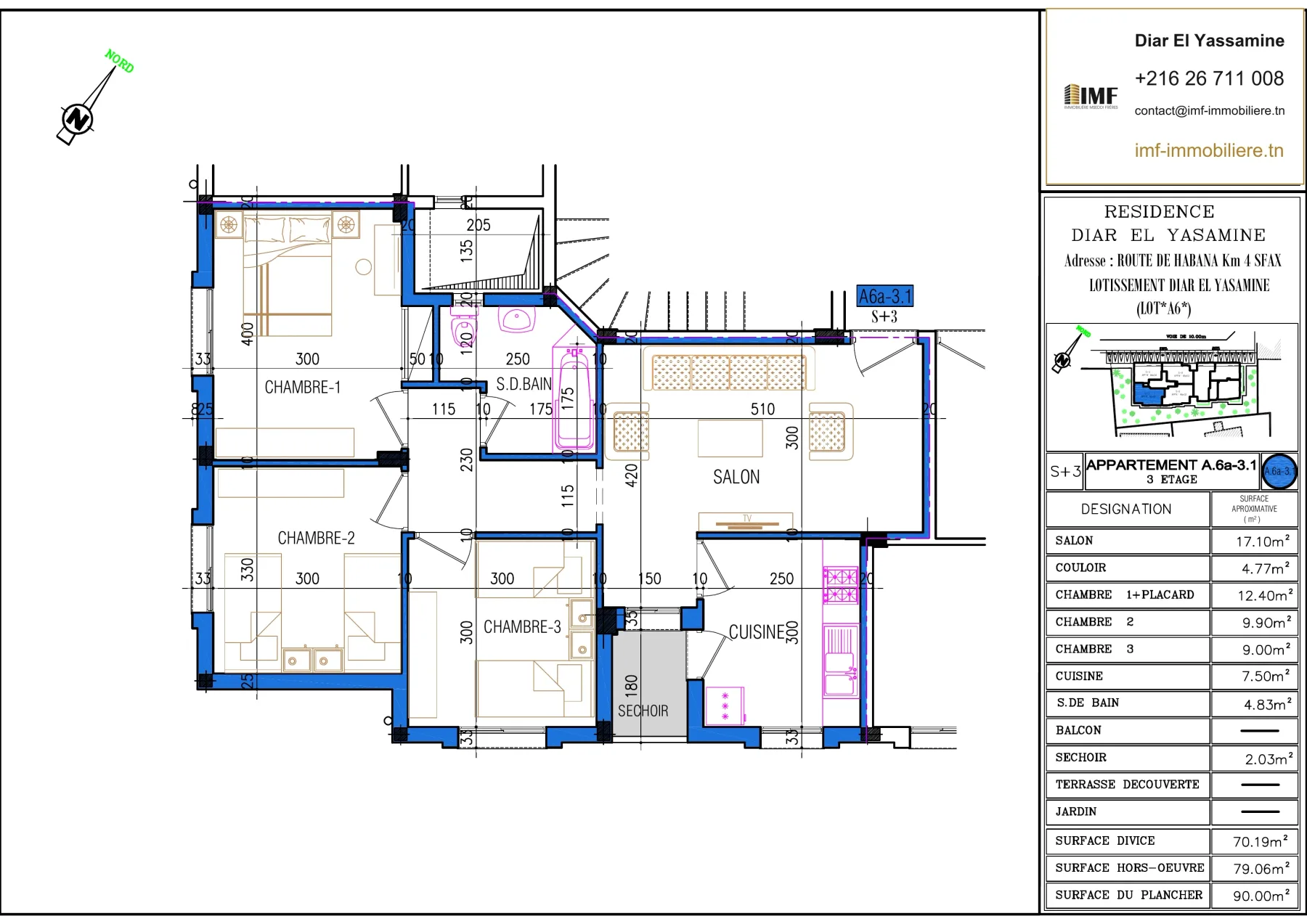 Apartment plan A6.a-3.1