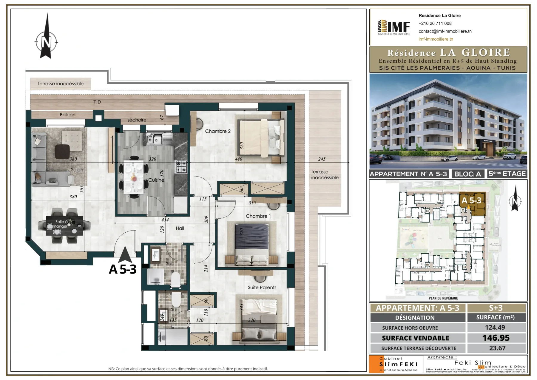 Apartment plan A 5-3