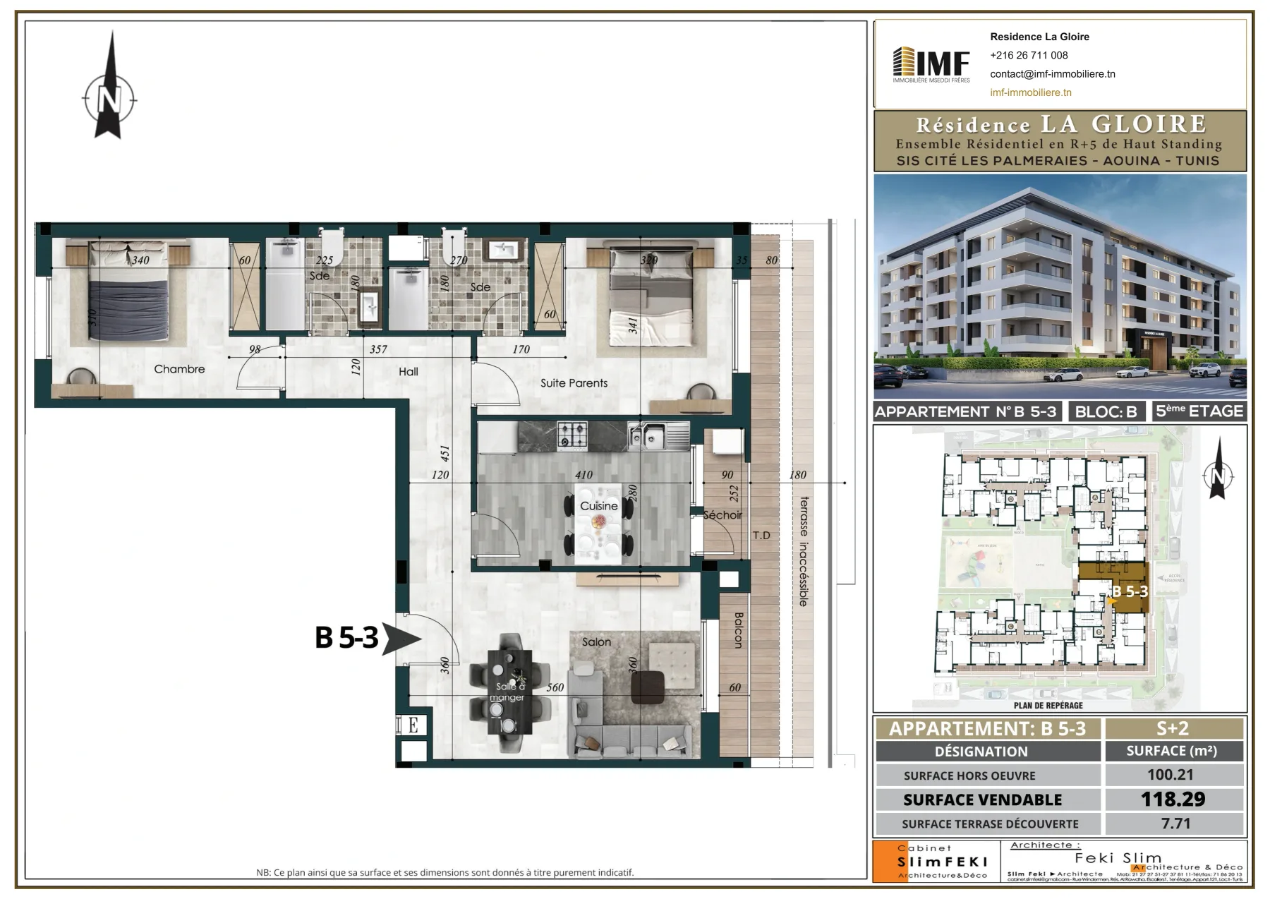 Apartment plan B 5-3