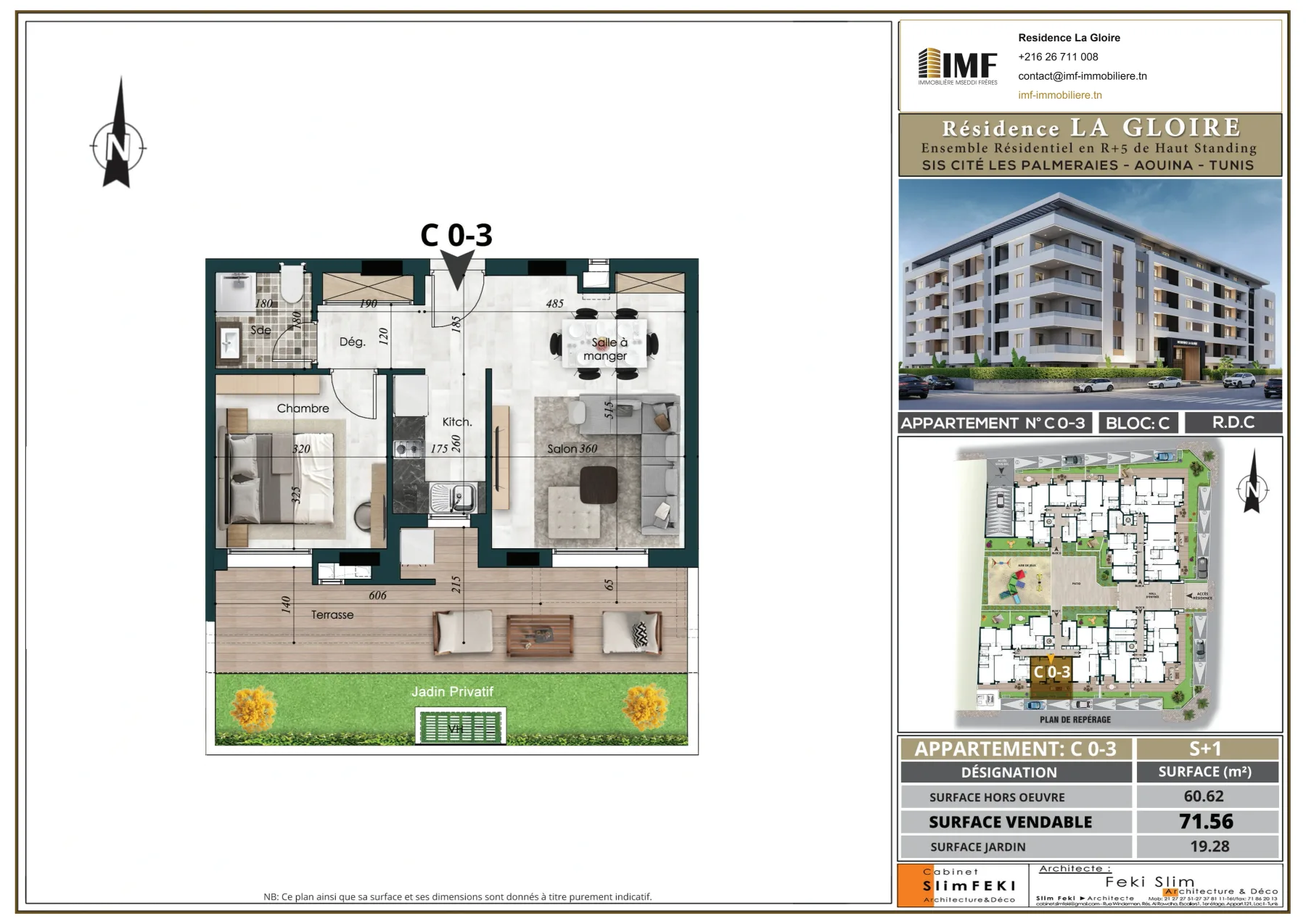 Apartment plan C 0-3