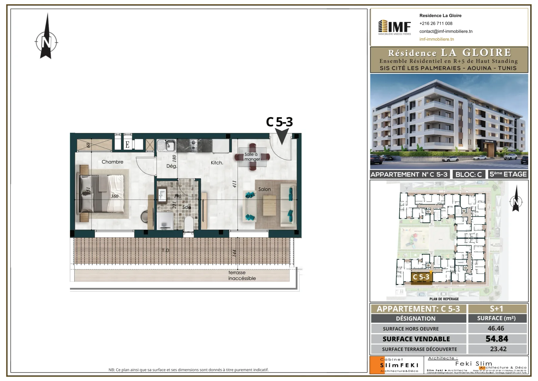 Apartment plan C 5-3