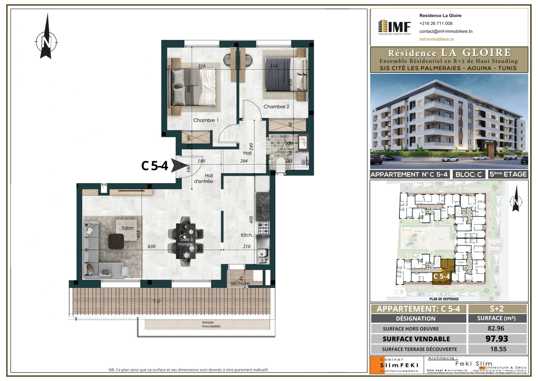 Apartment plan C 5-4