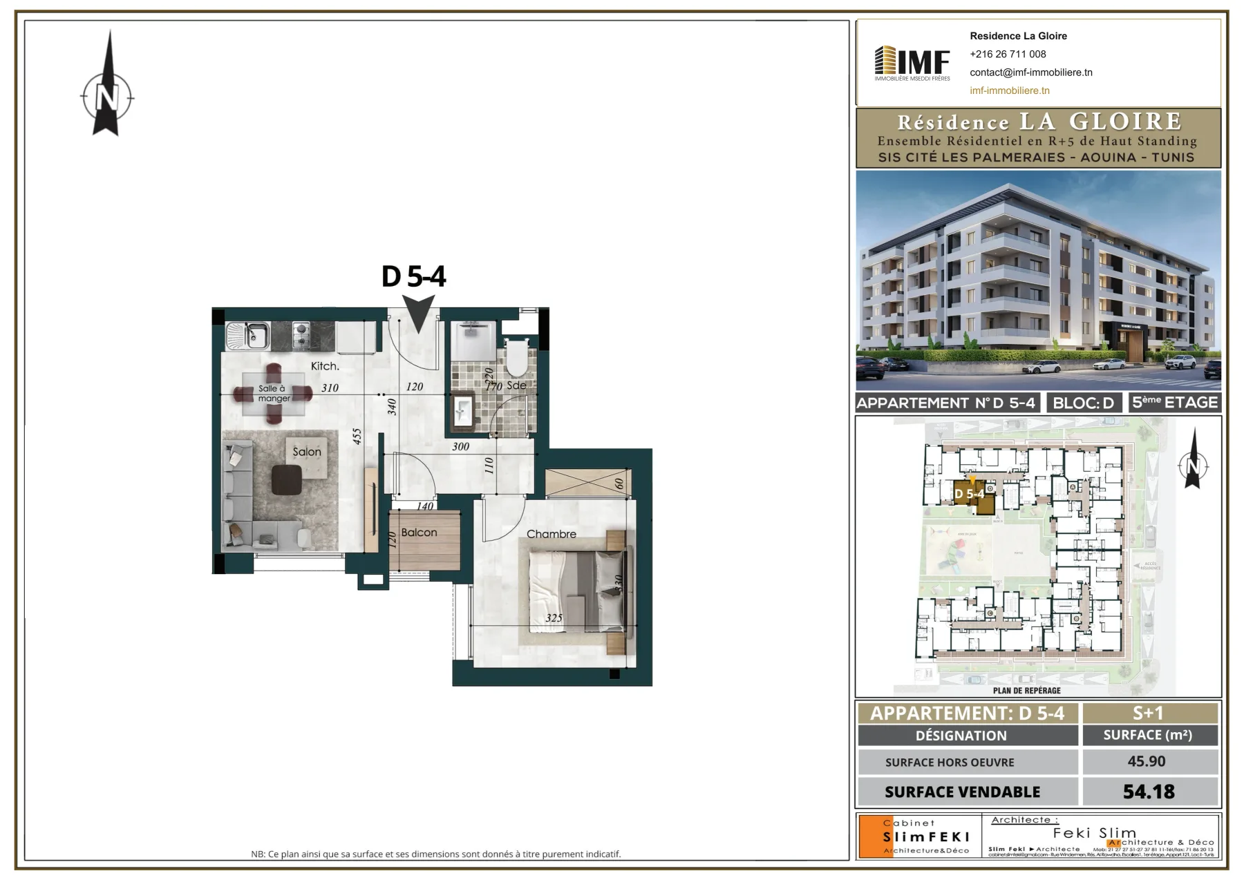 Apartment plan D 5-4